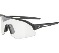 Alpina - Sonic HR V Photochromic S1-3 - Lunettes vélo - black matt / v clear to black