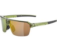 ALPINA Swift HR Lunettes de soleil élégantes pour adulte Vert transparent