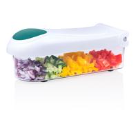 alpina Mandoline de Cuisine 9 Pièces - Coupe-Légumes Multifonctions avec 6 Lames