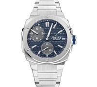 Alpina Montre analogique pour Homme à Quartz avec Bracelet en Acier Inoxydable mid-39680, Argent, Bracelet