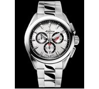 Alpina - Montre Hommes - Quartz - Chronographe - Bracelet Acier inoxydable Argent - AL-373SB4E6B