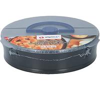 alpina Moule à charnière - Ø 26 cm - Revêtement antiadhésif - avec couvercle, Noir