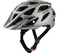 ALPINA Mythos 3.0 - Casque de vélo léger et Bien ventilé pour Adultes - Casque Ajustable avec Coussinets antibactériens pour Un Confort et Une Protection optimaux, Dark-Silver Matt, 57-62 cm