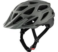 ALPINA Mythos 3.0 - Casque de vélo léger et Bien ventilé pour Adultes - Casque Ajustable avec Coussinets antibactériens pour Un Confort et Une Protection optimaux, Coffee-Grey Matt, 52-57 cm