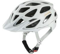 ALPINA Mythos 3.0 - Casque de vélo léger et Bien ventilé pour Adultes - Casque Ajustable avec Coussinets antibactériens pour Un Confort et Une Protection optimaux, White-Prosecco Gloss, 52-57 cm