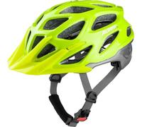 ALPINA Mythos 3.0 - Casque de vélo léger et Bien ventilé pour Adultes - Casque Ajustable avec Coussinets antibactériens pour Un Confort et Une Protection optimaux, be Visible-Silver Gloss, 57-62 cm