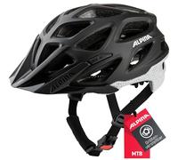 ALPINA Mythos Reflective - Casque de vélo sûr et très Visible pour Adultes - Casque Ajustable avec Coussinets antibactériens pour Un Confort et Une Protection optimaux, Black Reflective, 52-57 cm