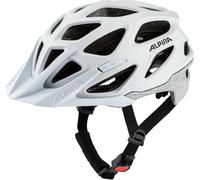ALPINA Mythos Reflective - Casque de vélo sûr et très Visible pour Adultes - Casque Ajustable avec Coussinets antibactériens pour Un Confort et Une Protection optimaux, White Reflective, 52-57 cm