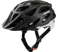 ALPINA Mythos Reflective - Casque de vélo sûr et très Visible pour Adultes - Casque Ajustable avec Coussinets antibactériens pour Un Confort et Une Protection optimaux, Black Reflective, 57-62 cm