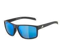 Alpina - Nacan I Polarized Mirror S3 - Lunettes de soleil - black matt / blue mirror