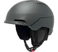 ALPINA Nax Casque de Ski Adulte Unisexe, Gris Nuit/Mat, 55-59