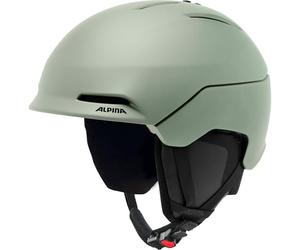 ALPINA Nax Casque de Ski Adulte Unisexe, Vert Saule Mat, 51-55