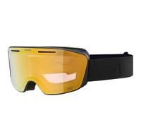 Alpina Nendaz QV Lunettes De Ski Goggle Snowboard Auto-Tintées Or Miroitées