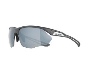 Alpina - Nylos HR Ceramic Mirror S3 - Lunettes vélo - midnight grey matt / silver mirror