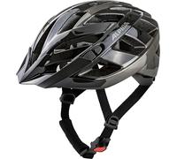 ALPINA PANOMA 3.0, Black-Anthracite Gloss, 56-59 cm, Casque de Cyclisme de Tourisme optimalement ventilé avec lumière LED optionnelle pour Adultes.