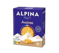 ALPINA Pâtes Les Avoines 500g - Semoule de Blé Français, Moule Bronze, Cuisson 7 Min - Lot de 4