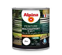 ALPINA Peinture Multisupport Blanc 0,5L 6m²