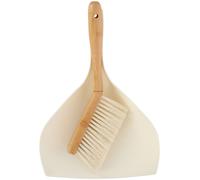 alpina Pelle à poussière et brosse Facile à ranger - 100% Bambou écologique