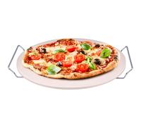 alpina Pierre à Pizza pour Barbecue et Four - Ø33 cm - Pierre pour Croûte Croquante - Résistante