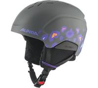 Alpina - Kid's Pizi - Casque de ski - 51-55 cm - midnight / grey leo matt