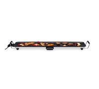 alpina Plancha Électrique XXL - Grill 2000W - Raclette Teppanyaki 100 x 20 cm -