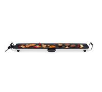 alpina Plancha Électrique XXL - Grill 2000W - Raclette Teppanyaki 100 x 20 cm -