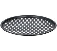 Alpina Plaque à Pizza Ø34 cm - Plaque Pizza Four perforée - Résiste jusqu’à 230°C - Revêtement antiadhésif - Plaque Cuisson Pizza - Lavable au lave-vaisselle