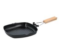 Alpina poêle à griller pliable noire 45 cm