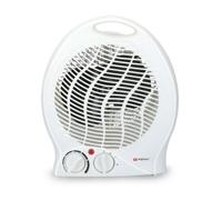Alpina Chauffe-Ventilateur Portable - 2000 Watt - 2 réglages de Chaleur - Blanc