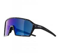 Alpina - Ram HM+ Hicon Mirror Cat 3 - Lunettes vélo - black blur matt / hicon blue mirror