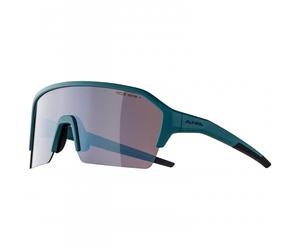 Alpina - Ram HR HM+ Hicon Mirror Cat 3 - Lunettes vélo - dirt blue matt / hicon silver mirror