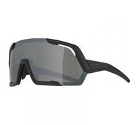Alpina - Rocket Q-Lite Mirror Cat. 3 - Lunettes vélo - black matt / silver mirror fogstop