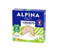 ALPINA SAVOIE - Pâtes Bio Les Crozets Authentiques, Texture Savoureuse et Rustique (400g) - lot de 3 - Vendu par Lot