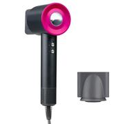 alpina Seche Cheveux Ionique HC-157 - Hair Dryer 1600W - Avec Air Froid et Buse Magnétique Rotative - Seche Cheveux de Voyage - Gris