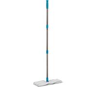 alpina Serpillière avec manche à franges - serpillière pour sols - tissu microfibre inclus