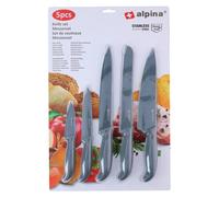 Alpina Set de couteaux - 5 pièces (32 cm, 31,5 cm, 23,5 cm, 19 cm)
