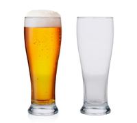 alpina Set de Verres à Bière 6 Pièces - Verre à Bière Whistle 415ml - Set de Verres pour Bière et Boissons Gazeuses - Verres à Boire pour La Maison ou La Fête - Transparent
