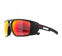 Alpina - Skywalsh CM+ Ceramic Mirror Cat 4 - Lunettes glacier - black matt / red mirror