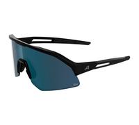 Alpina - Sonic HR M Q-Lite Mirror S3 - Lunettes vélo - black matt / q-lite blue mirror