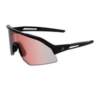 Alpina - Sonic HR M QV Mirror Photochromic S1-3 - Lunettes vélo - black matt / qv rainbow mirror