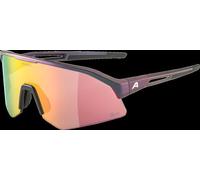 ALPINA Sonic HR Q-LITE Lunettes de soleil unisexe Noir/violet métallisé mat Taille unique, Noir/violet métallisé mat, taille unique
