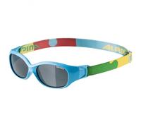 Alpina - Sports Flexxy Kids Ceramic Black S3 - Lunettes de soleil - cyan / puzzle / black