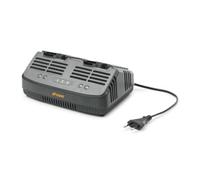 Alpina STIGA Double Chargeur Standard C 215 D 20 V, Courant de Charge 2 Ah, Prise Europlug