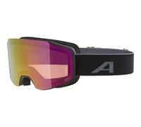 ALPINA TAOS Q-LITE - masque de ski avec verres miroités et amélioration des contrastes, protection UV 100%, pour adultes
