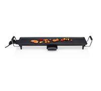 alpina Teppanyaki Plaque de Gril 70 x 23 CM - 230V 2000W - Noir