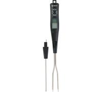 alpina Thermomètre à viande numérique avec réglages pour la viande et le degré de cuisson - Thermomètre à rôtir Thermomètre de cuisine Thermomètre à piquer Set de mesure, 38 cm