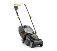 Alpina Tondeuse à Gazon électrique BL 320 E, Largeur de Coupe 32 cm, Moteur de 1000 W, Jusqu'à 300 m², Hauteur de Coupe réglable sur 3 Positions, Sac de récolte 25 L