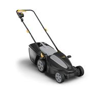 Alpina Tondeuse électrique AL1 34 E - Moteur 1200 W, Largeur de Coupe 34 cm, 6 hauteurs de Coupe, bac à Herbe 35 L