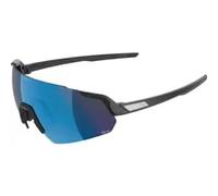 Alpina - Turbo Air Q-Lite Mirror S3 + Q-Lite Pink S1 - Lunettes vélo - black matt / q-lite blue mirror