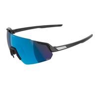Alpina - Turbo Air Q-Lite Mirror S3 + Q-Lite Pink S1 - Lunettes vélo - black matt / q-lite blue mirror